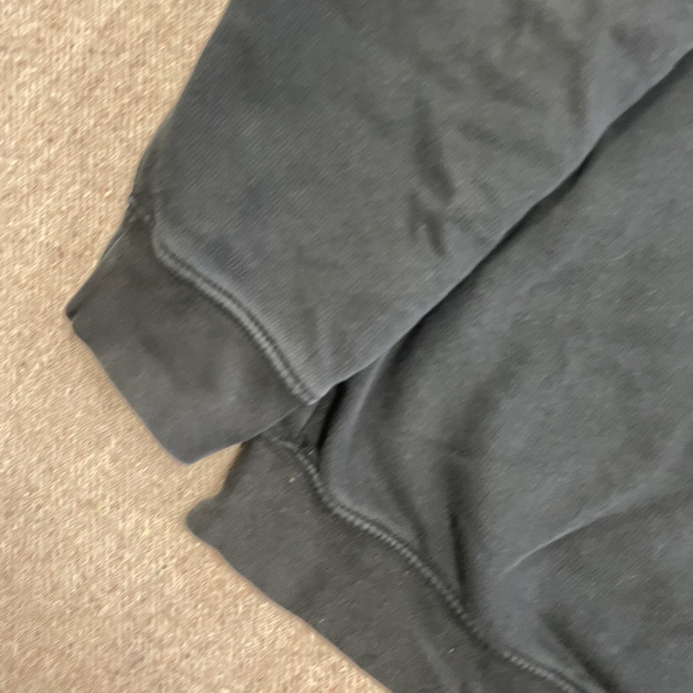 vintage Nike Blank sweatshirt mens medium Black‎ 2000s y2k swoosh check - Picture 3 of 9